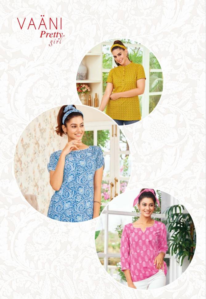 Vaani Vol 1 By Ganpati Cotton Summer Special Ladies Top Wholesale Market In Surat